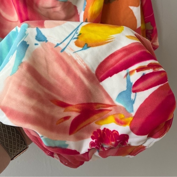 Be Creative Halter Top Floral One Piece Swimsuit 14 - Picture 7 of 11